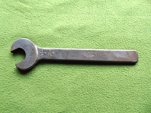 Vintage snail brand spanner - snail,