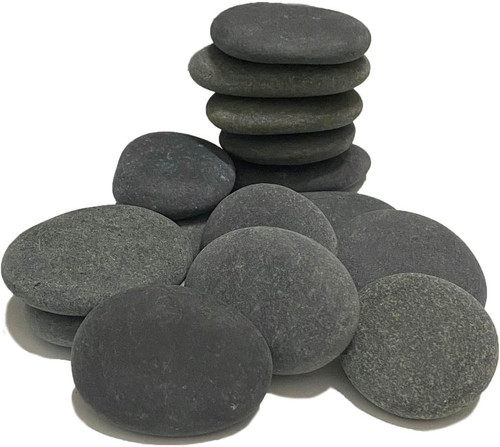 15pcs smooth flat - 15pcs, stones