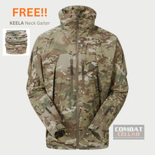 Keela SF THOR Waterproof Windproof Jacket In MTC FREE Keela Recycled Neck Gaiter