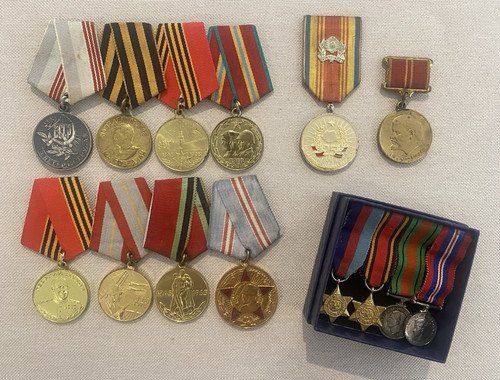 Mixed military medals badges - mixed, medals,