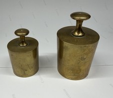 Pair Vintage Danish Brass