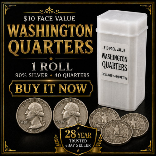 Face silver washington - $10, 90%