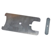 Aluminum footrest for Solex