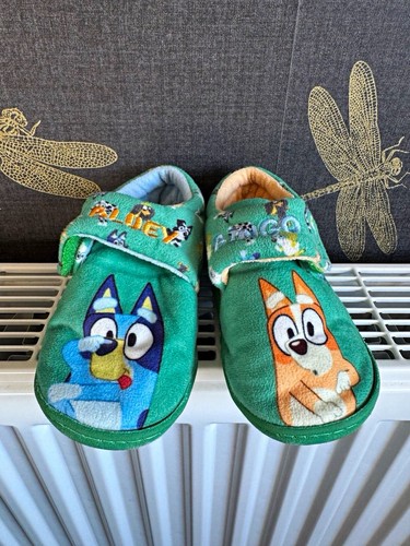 Bluey bingo green slip on - green, slip-on