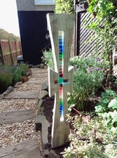 Stained Glass Wooden Cross