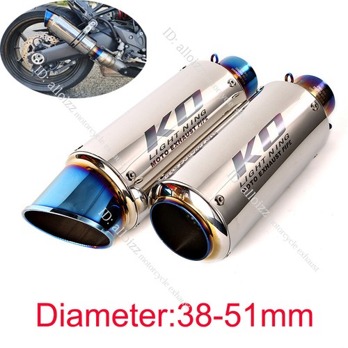 51mm motorcycle exhaust - 38-51mm,