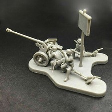 WWII GERMAN PAK 40 ANTI-TANK GUN & CREW - MODEL KIT - 1/72 scale - PK401