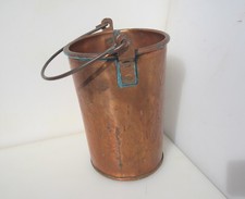 Victorian copper coal bin - copper,