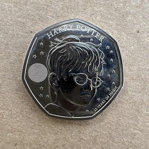 Harry potter 2022 50p - potter,