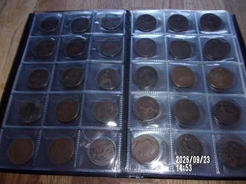 1896 1967 pennies old - pennies,