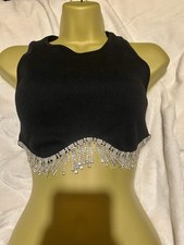 Zara Crop Top With Sparkly