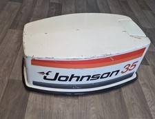 1977-1981 OMC Evinrude Johnson Seahorse 35HP Magflash CD Outboard Hood Cover