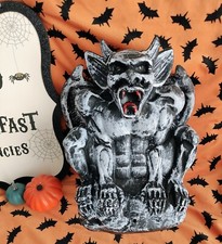 Gargoyle Red Light Up Eyes & Sounds Large Halloween Creepy Prop Decor Tk Maxx