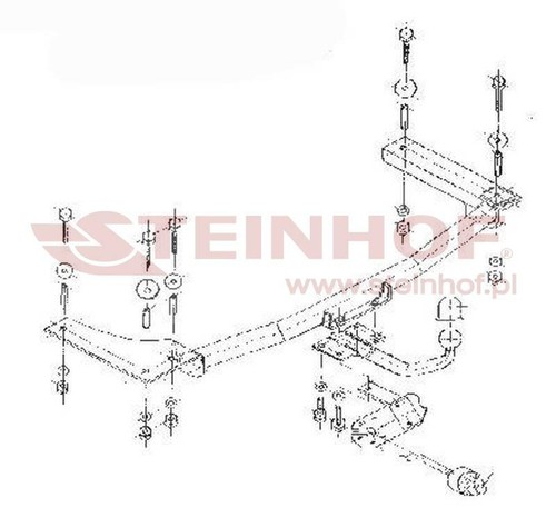 Steinhof towbar for vectra - steinhof, b