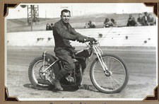 Antique vintage speedway race motorcycle J.A.P photograph original 30s 40s #15
