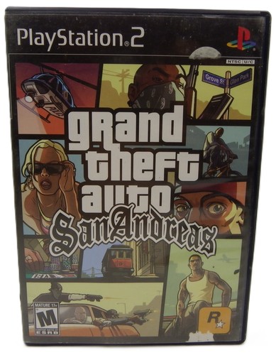 Gta san andreas - andreas, ps2