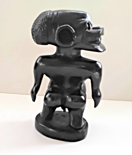 African wooden figurine hand - african,