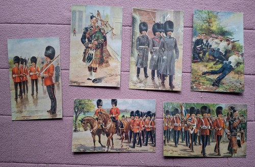 Postcards tucks set of 6 - set,