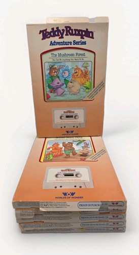 Vintage 1985 teddy ruxpin - teddy, 6x