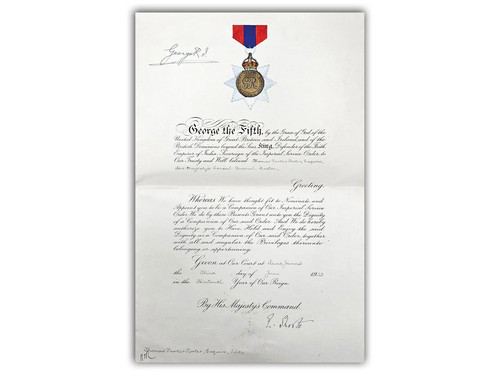 King george signed 1922 - v,