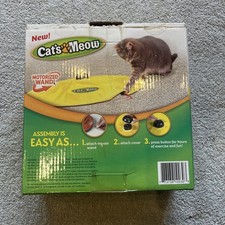 Cats Meow Motorised Want Cat Toy  Tested Working Boxed