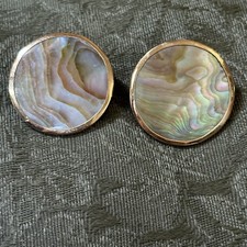 Abalone Shell Flat Button