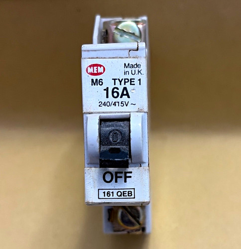 Mem type 16a - 16a, mcb
