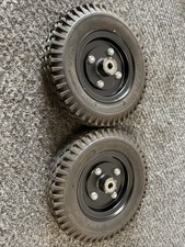 (2964) Sterling S700 Mobility Scooter Front Wheels