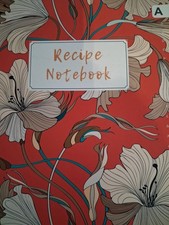 Recipe Notebook Organiser/Used