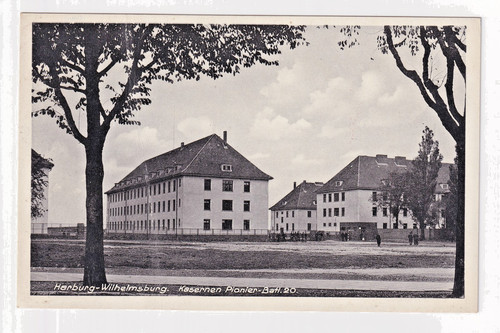 Postcard harburg wilhelmsburg - postcard, harburg-wilhelmsburg