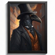 Raven In A Suit Poster Art