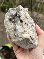 Brookite With Himalayan Quartz
