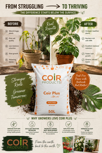 Coirproducts coir plus 50l - coirproducts,