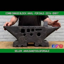 Anvil 222 lb - combi swage