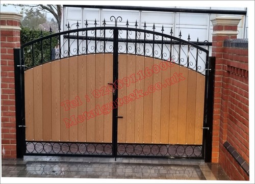 Driveway gates composite wood - driveway, gates/composite