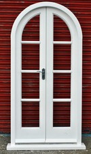 Wooden Hardwood Arched French