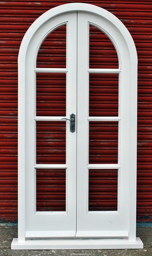 Wooden hardwood arched french - hardwood,