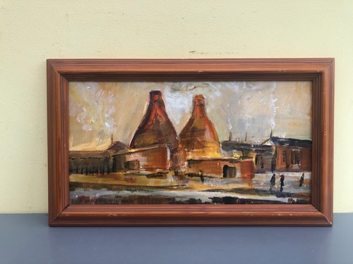 Original signed acrylic - signed, on