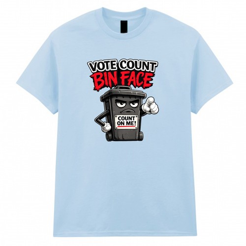 Vote count bin face - count, mens