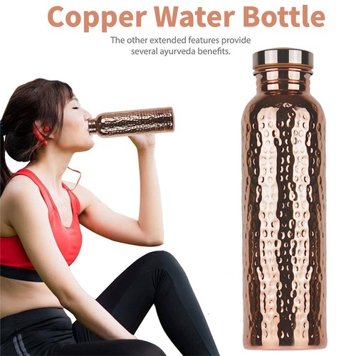 Pure copper water bottle - pure,