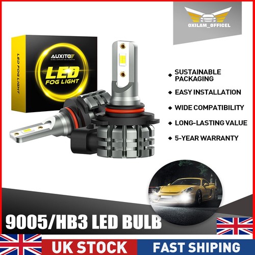 9005 hb3 h10 led headlight - 2×,