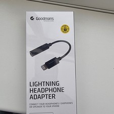 Goodmans  Headphone Adapter made for iPhone |iPhone (MFI Certified,)