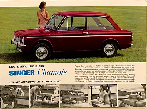 Singer chamois saloon single - chamois,
