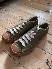 PRO-KEDS COURT KING RETRO OLD SKOOL IN KHAKI/GUM NEW UNWORN NO BOX UK 9 EUR 43 