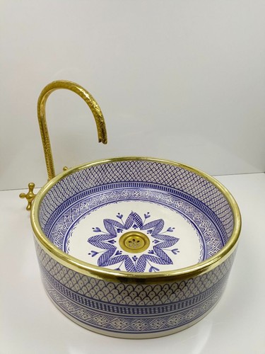 In blue moroccan - 35,