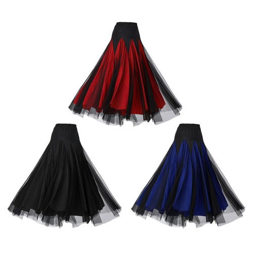 Women ballroom dance skirt - ballroom,
