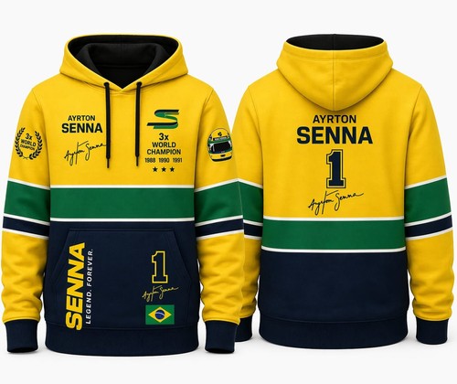 Team driver ayrton senna - ayrton,