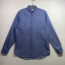 Lacoste Shirt Blue Long Sleeve