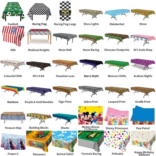 Party table covers - table, &