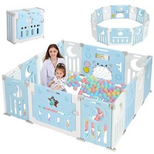 14 Panels Baby Playpen Kids